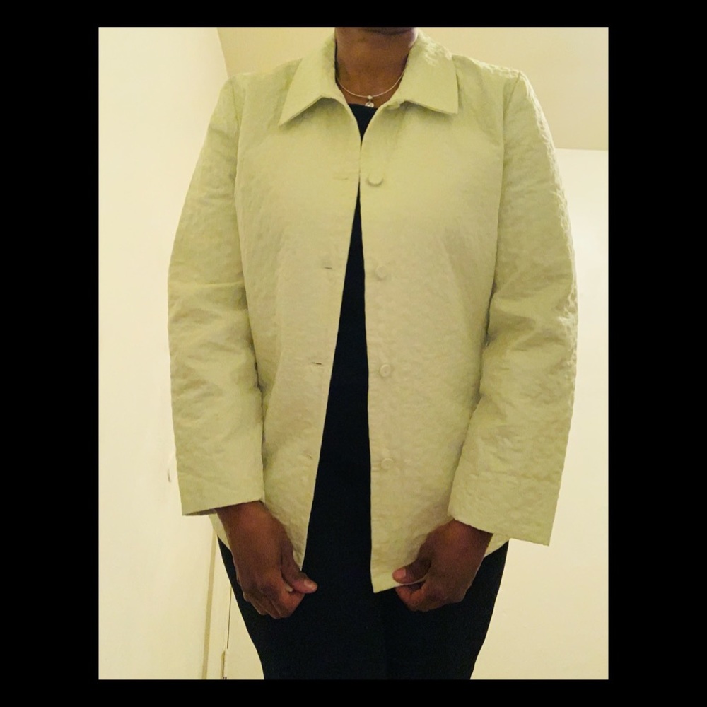 Eileen Fisher Button Front Jacket Medium - Picture 2 of 14